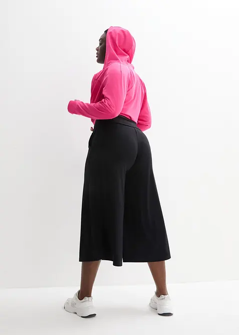 Loungewear culotte med vide ben, bonprix