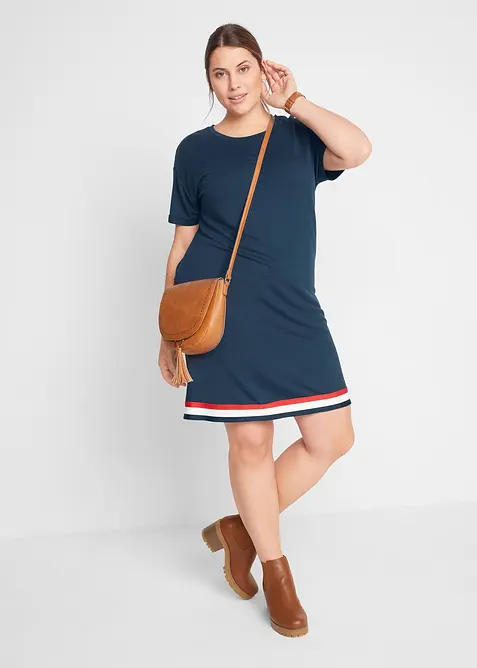 Jerseykjole i myk viskosemiks, bonprix