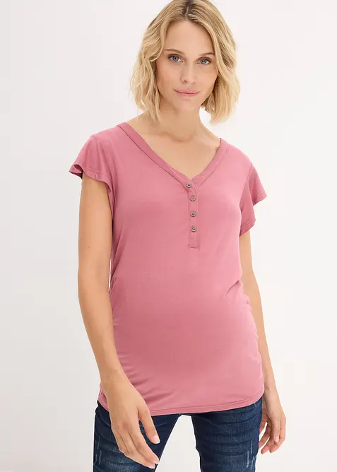 Mamma-/ammetopp med b&aelig;rekraftig viskose, bonprix