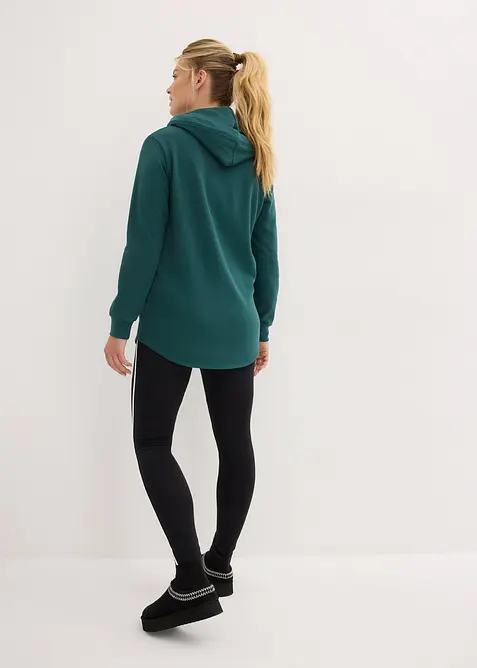 Joggedress med lang sweatshirt og leggings (2-delt sett), bonprix