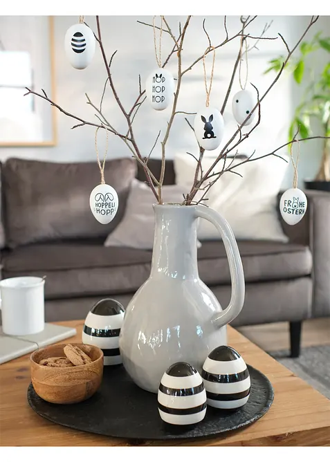 Pynteegg (3-delt sett), bonprix