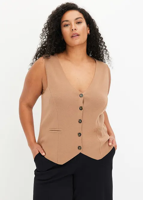 Strikkevest, bonprix