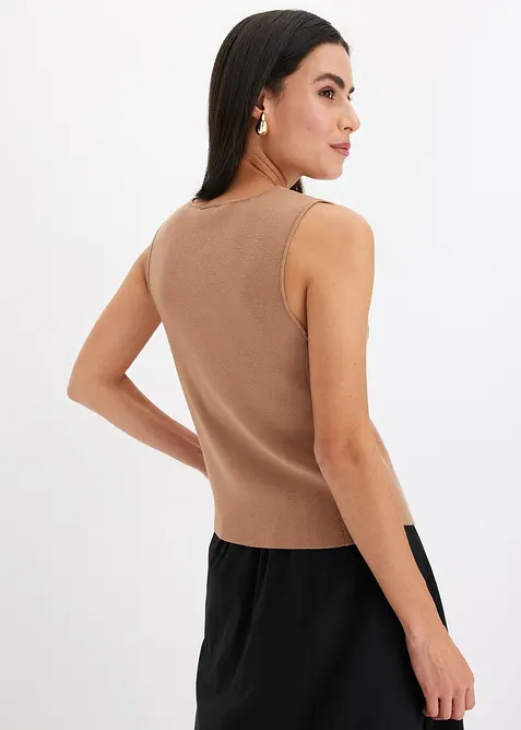 Strikkevest, bonprix