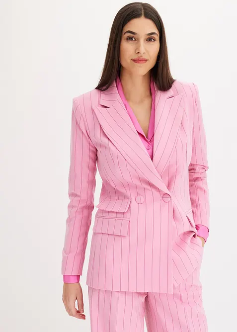 Blazer med n&aring;lestripe-m&oslash;nster, bonprix