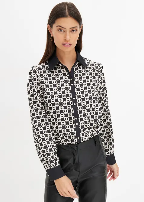 Satengbluse, bonprix