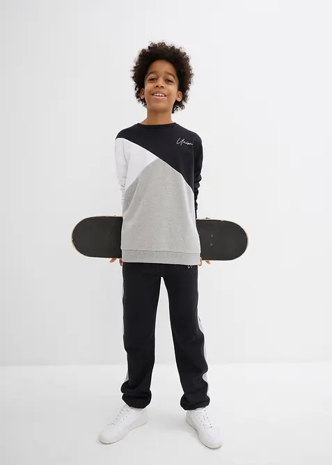 Sweatshirt med &oslash;kologisk bomull, Loose Fit, bonprix