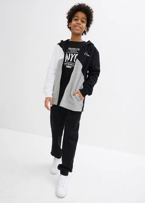 Langermet topp i ren &oslash;kologisk bomull, bonprix