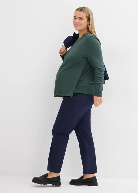 Mammatopp i økologisk bomull med ammefunksjon (2-pack), bonprix