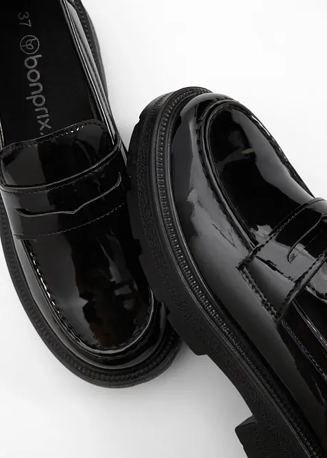 Chunky loafers med lette s&aring;ler, bonprix