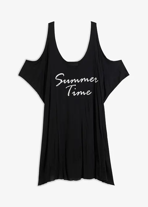 Transparent strandkjole, bonprix