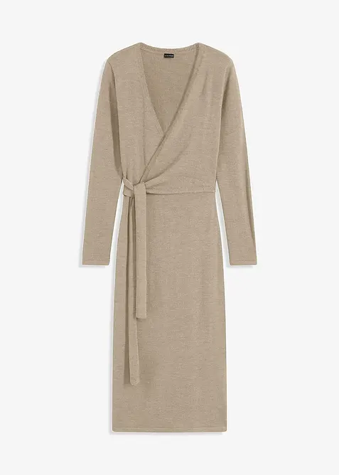 Midi-strikkekjole, bonprix