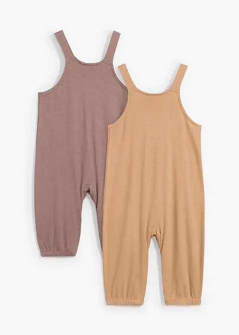 Baby-selebukse i &oslash;kologisk bomull (2-pack), bonprix