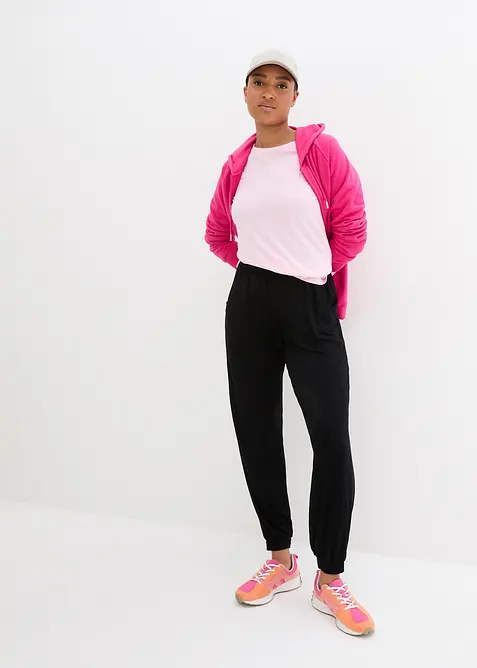 Trikotbukse i myk viskose, bonprix