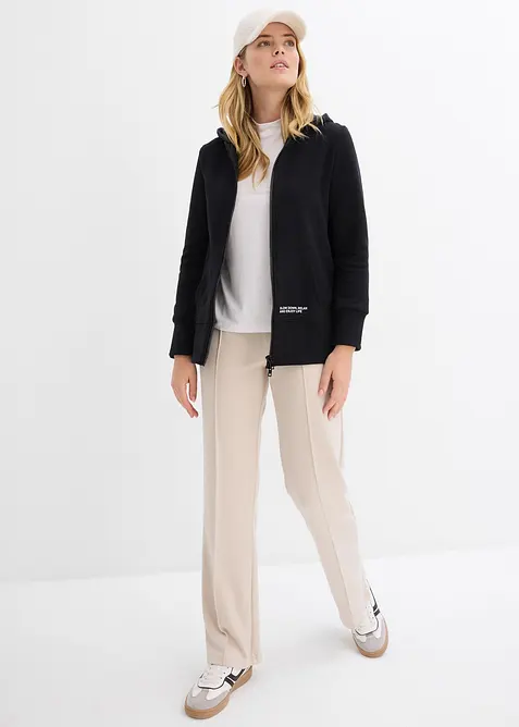 Hettejakke i myk bomullsmiks, bonprix