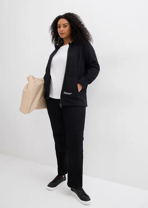 Hettejakke i myk bomullsmiks, bonprix