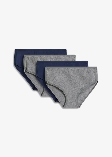 Maxitruse med &oslash;kologisk bomull (4-pack), bonprix