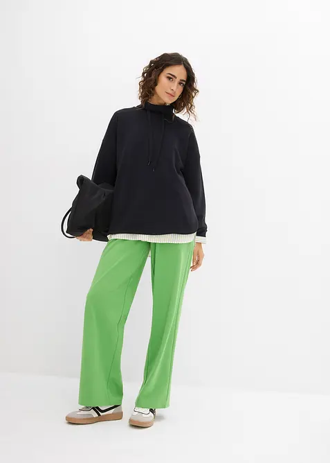 Bukse i interlock-jersey, bonprix