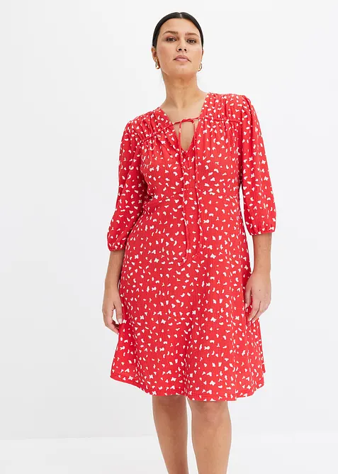 A-formet jerseykjole, bonprix