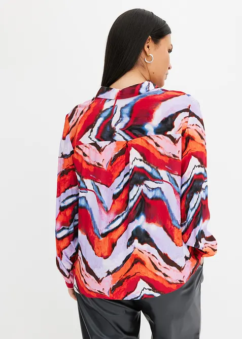 M&oslash;nstret bluse, bonprix