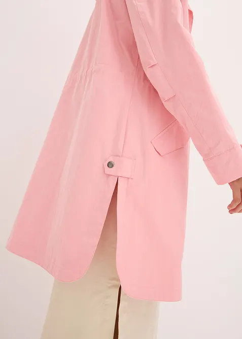 Lang parkas med hette, bonprix