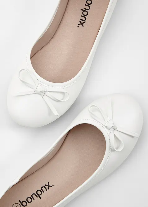 Ballerinasko med sl&oslash;yfe, bonprix