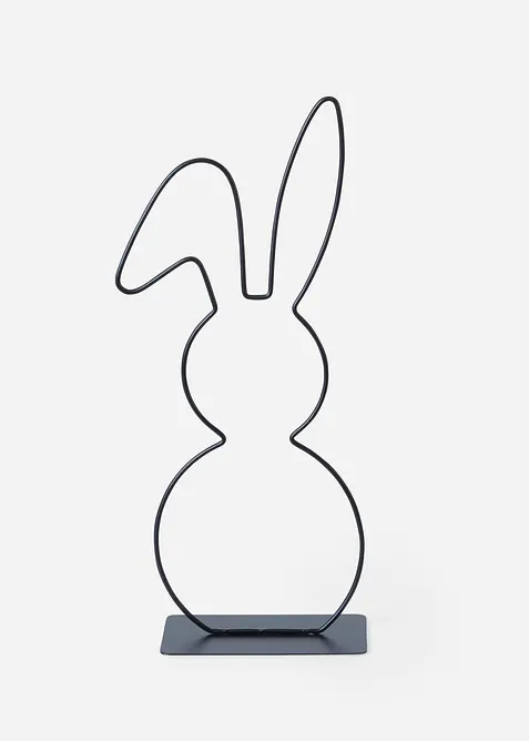 Pyntefigur Silhuett hare, bonprix