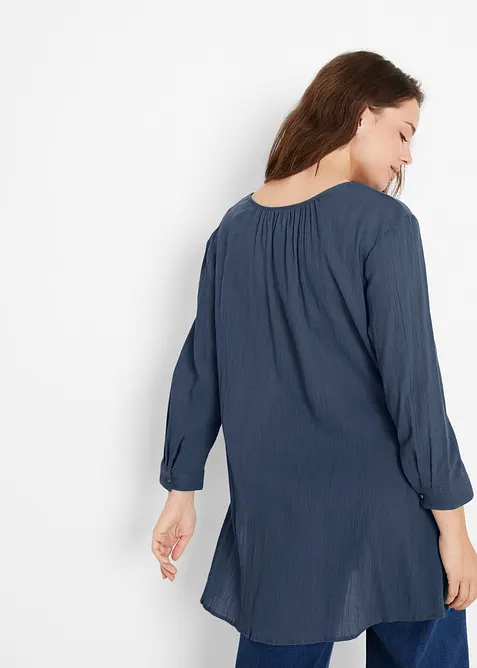 Lang tunika av bomull, bonprix