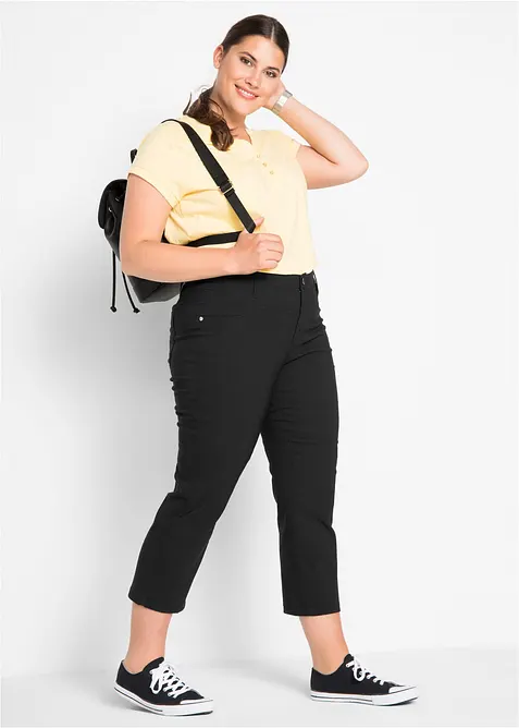 Bukse i bengalin, 7/8-lengde, bonprix