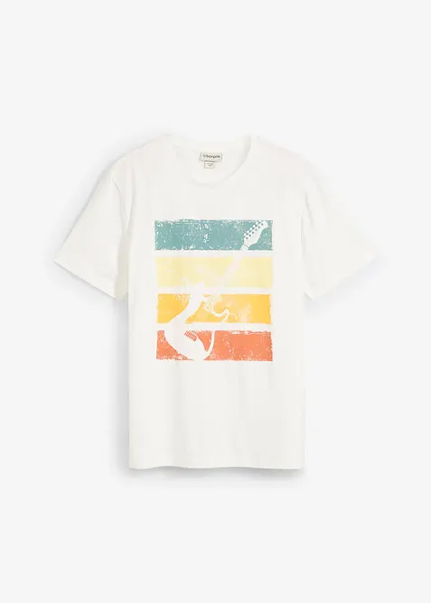 T-shirt i ren økologisk bomull, bonprix