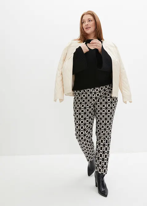 Bukse med stretch av bengalin, bonprix