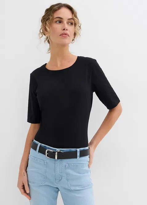 Kortermet body (2-pack), bonprix