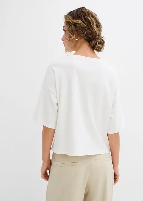 T-skjorte i 100% &oslash;kologisk bomull, bonprix