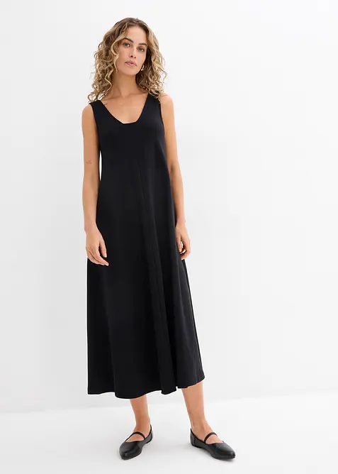 Jerseykjole i økologisk bomull, bonprix