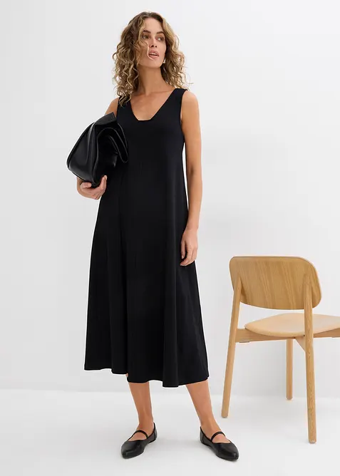 Jerseykjole i økologisk bomull, bonprix