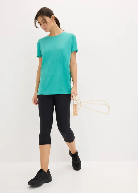 Trenings-T-skjorte, hurtigtørkende (2-pack), bonprix