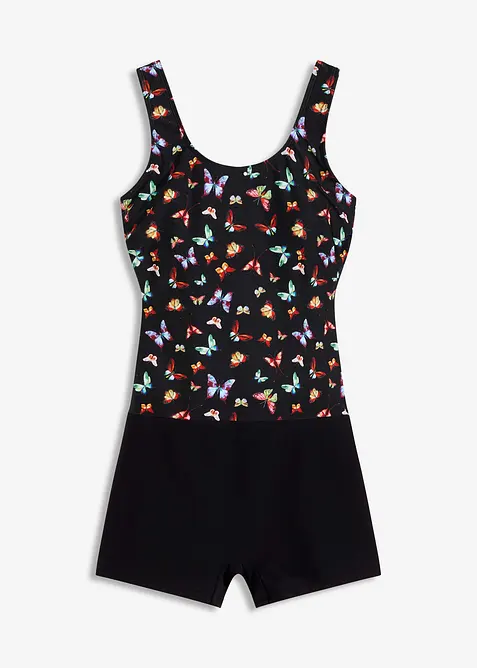 Badedrakt med ben, bonprix