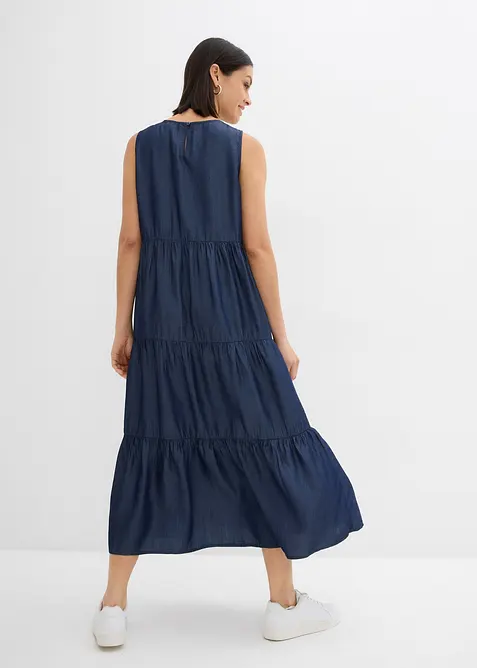 Minikjole av glatt lyocell, bonprix