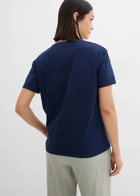 Trikot-tunika i &oslash;kologisk bomull, bonprix