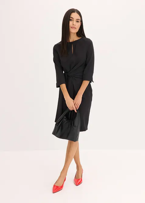 Kjole med knyting, bonprix