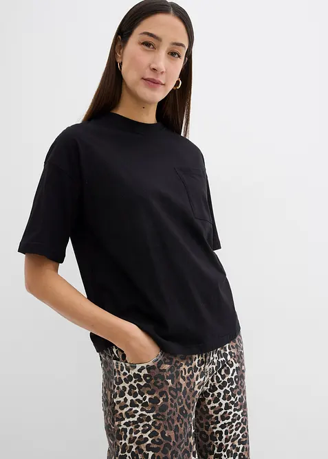 T-skjorte i økologisk bomull, bonprix