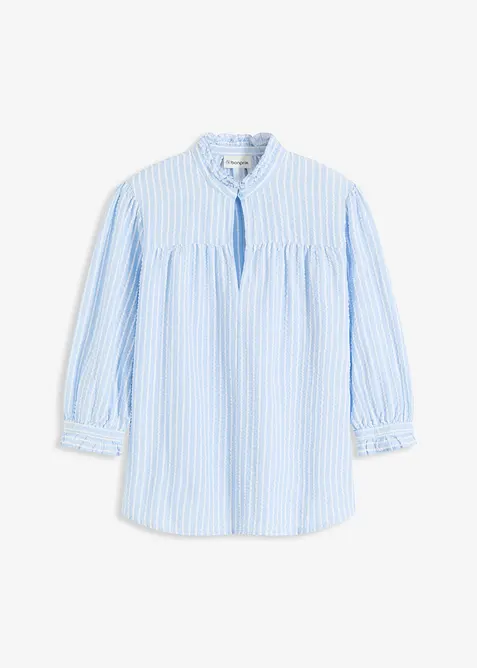 Bluse med stripemønster, bonprix