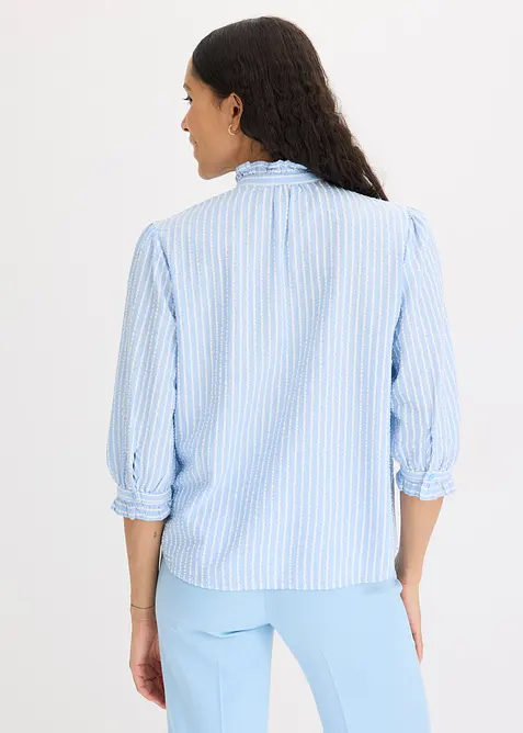 Bluse med stripemønster, bonprix