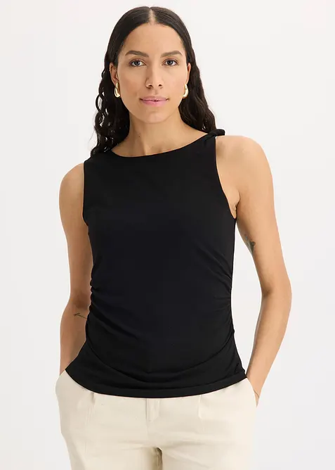 Jerseytopp med tvist, bonprix