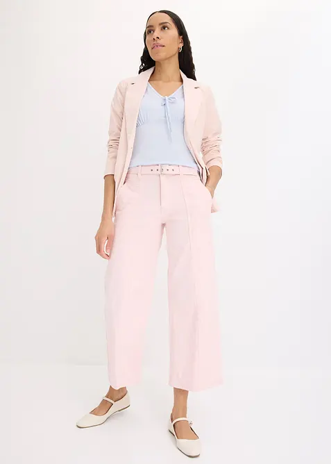 Topp med rynking, bonprix