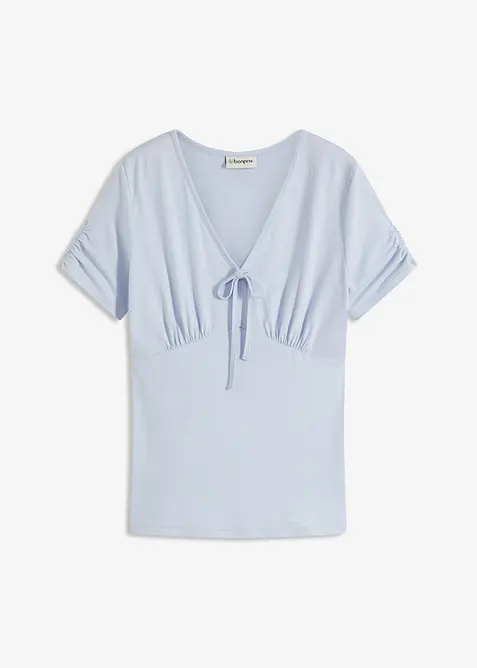 Topp med rynking, bonprix