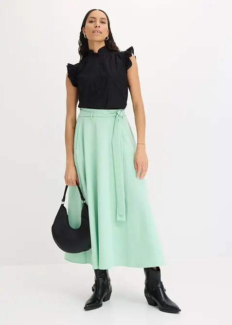 Lett, ermeløs bluse, bonprix