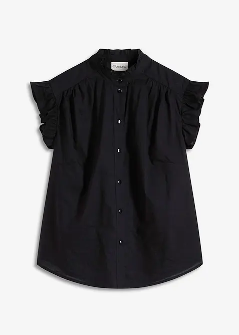 Lett, ermeløs bluse, bonprix