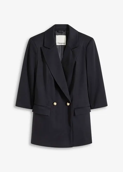 Lang blazer med 3/4-lange ermer, bonprix