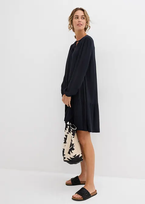 Tunikakjole i lett viskose, bonprix