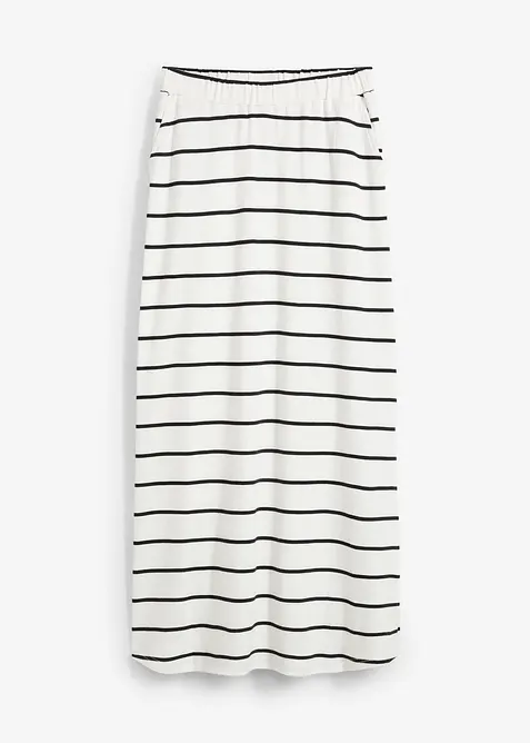 Maxiskjørt i økologisk bomull, bonprix